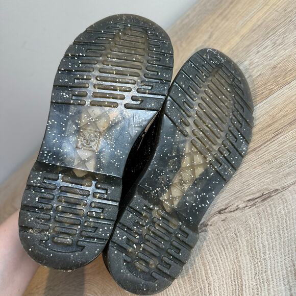 Dr. Marten's 1460 Lace Up Fashion Boot Black Cosmic Glitter US 3 - Picture 8 of 9